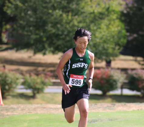 Joseph Chae running for greatness.